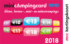 Logo MCC MiniCampingCard - kortingkaart